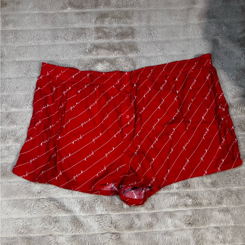 PINK boxer shorts
